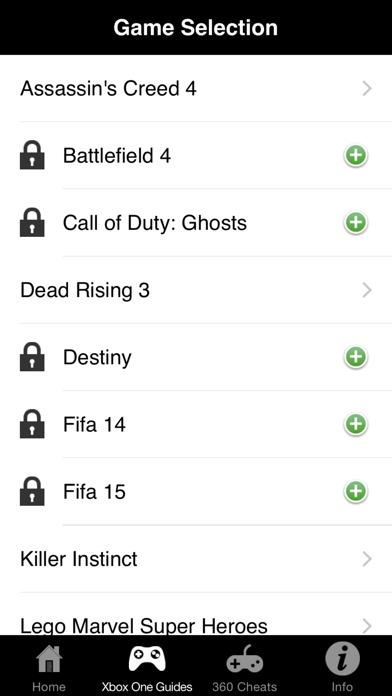 Cheats Ultimate for Xbox One screenshot 4