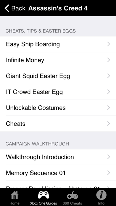 Cheats Ultimate for Xbox One screenshot 2