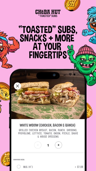 CHeBA Hut "Toasted" Subs screenshot 3