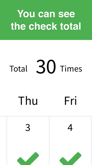 Check Calendar - Habit Tracker screenshot 2