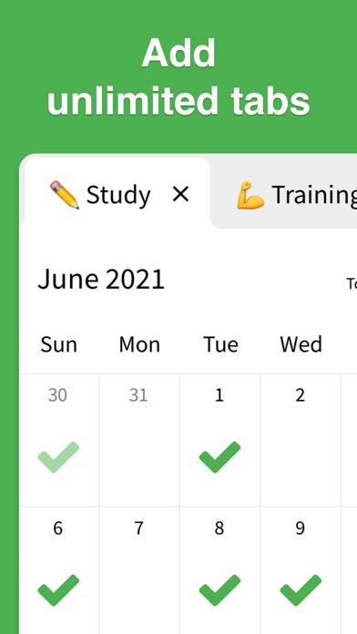 Check Calendar - Habit Tracker screenshot 1