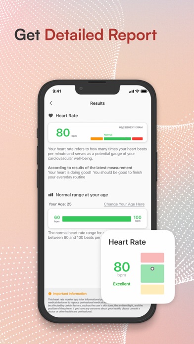 Check Heart Rate Now screenshot 2
