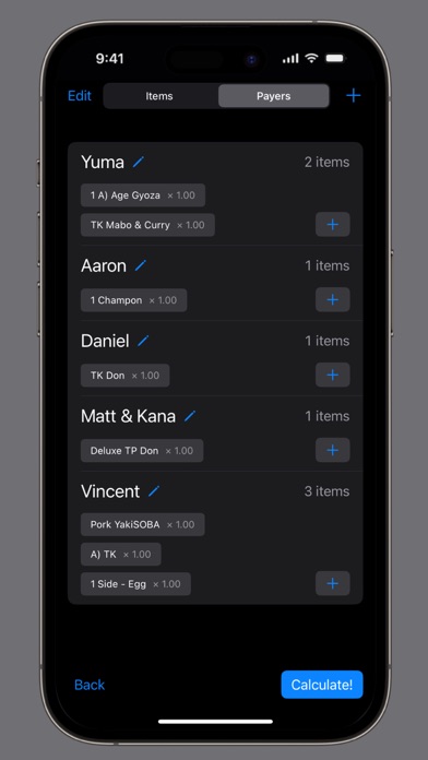 Check Splitter - Divide! screenshot 2