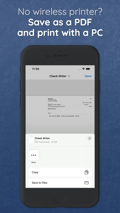 Check Writer: Print Checks screenshot 3