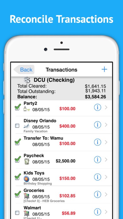 Checkbook - Ledger screenshot 3