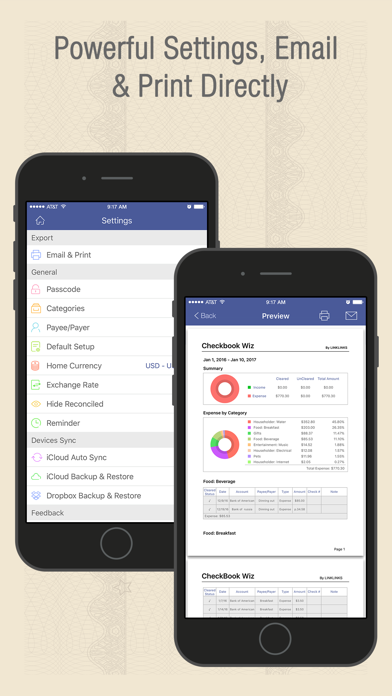 Checkbook Wiz screenshot 1