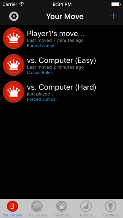 Checkers By Post screenshot 2