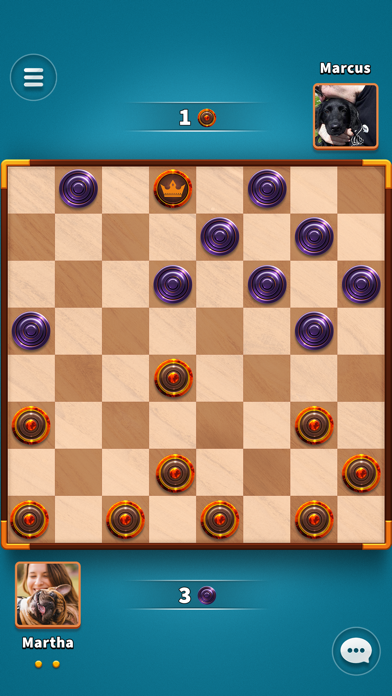 Checkers Clash: Board Game screenshot 1