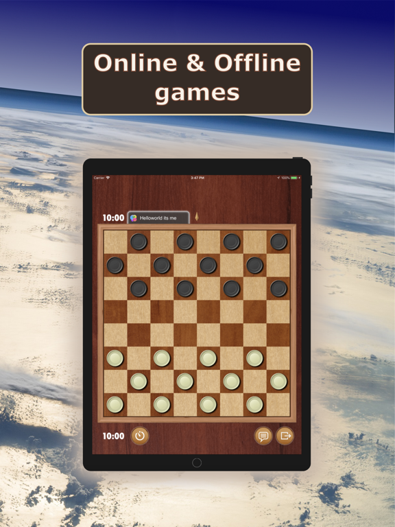 Checkers game screenshot 7