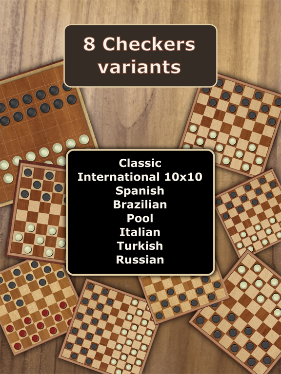 Checkers game screenshot 6