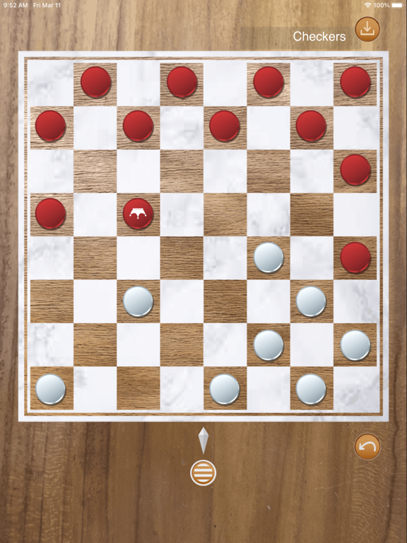 Checkers game screenshot 10