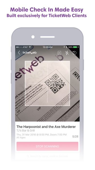 CheckIn by TicketWeb screenshot 5