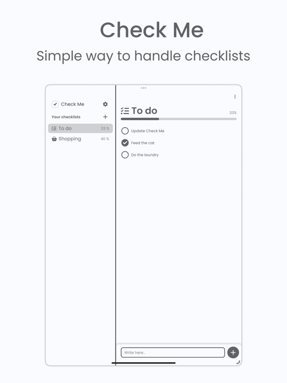 Checklist Widget - Check Me screenshot 5