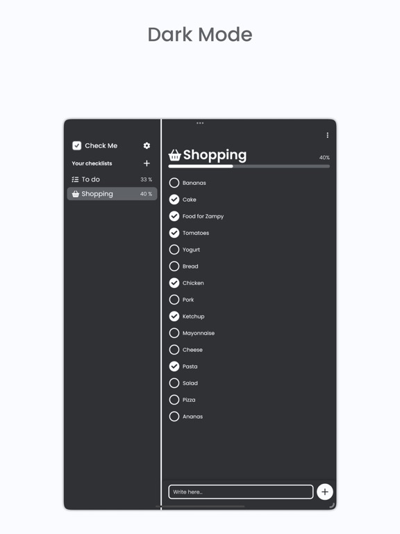 Checklist Widget - Check Me screenshot 2