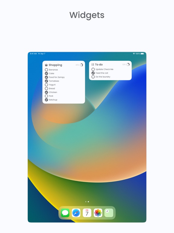 Checklist Widget - Check Me screenshot 4