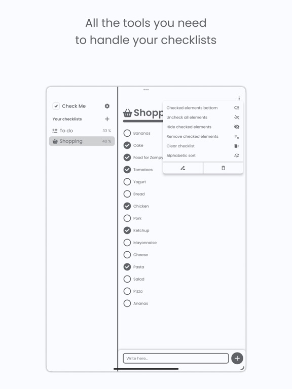 Checklist Widget - Check Me screenshot 3