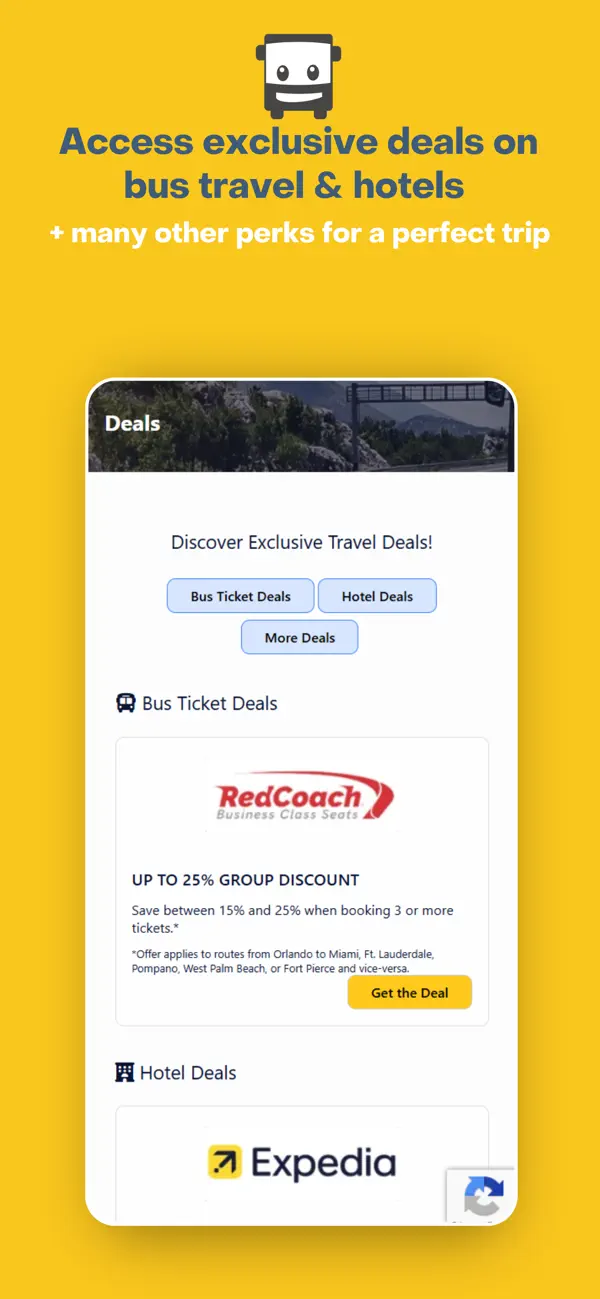 CheckMyBus: Find bus tickets! screenshot 1