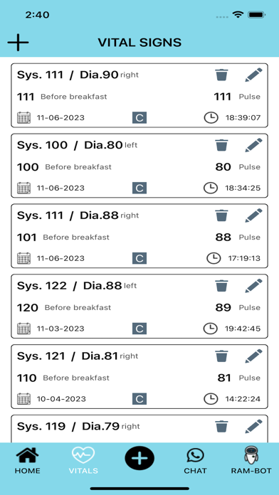 CheckMyVitals screenshot 4