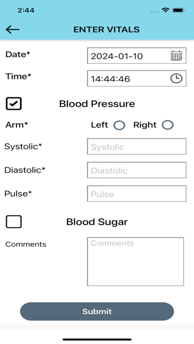CheckMyVitals screenshot 2