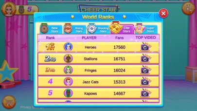 Cheerleader Champion Dance Off screenshot 1