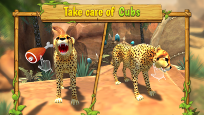 Cheetah Family Sim : Wild Cat screenshot 1