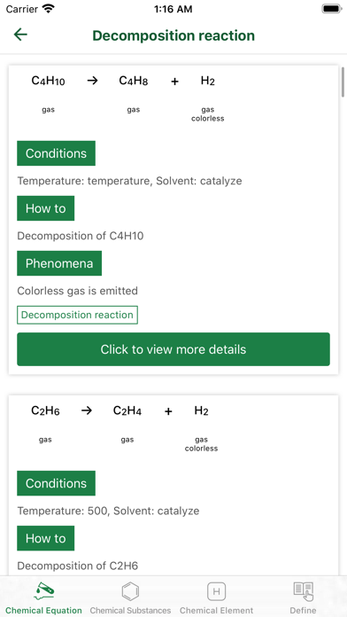 ‎Chemical Dictionary screenshot 3