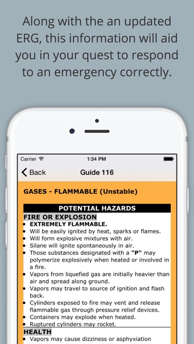 Chemical Hazards Pocket Guide screenshot 4