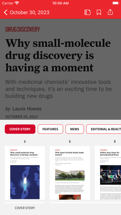 Chemistry News by C&EN screenshot 1