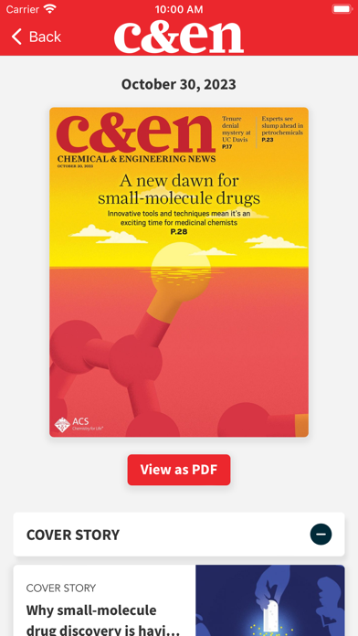 Chemistry News by C&EN screenshot 2