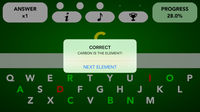 Chemistry Periodic Table of the Elements Quiz screenshot 3