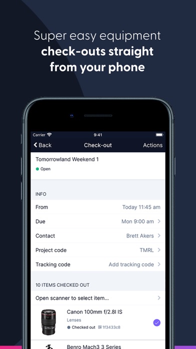Cheqroom: Equipment Management screenshot 2