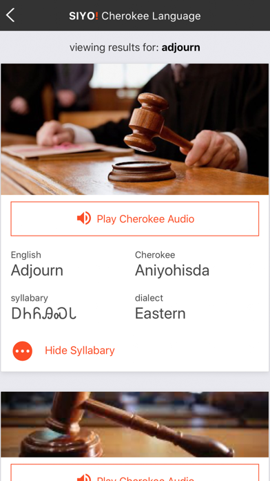 Cherokee Language screenshot 1