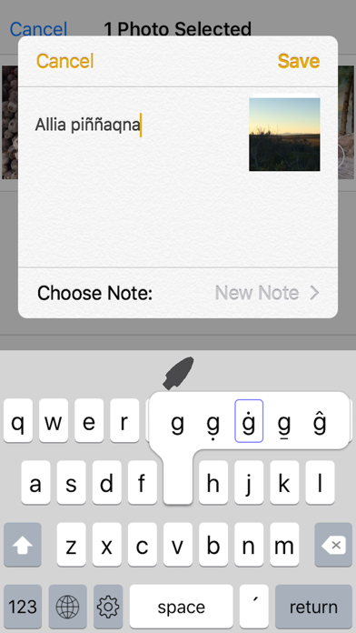 Chert – Alaska’s Native Language Keyboard screenshot 3