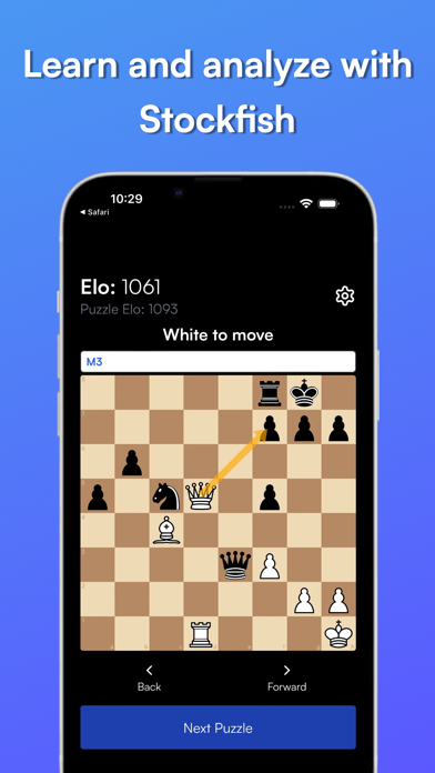 Chess Puzzles Tactics Training screenshot 2