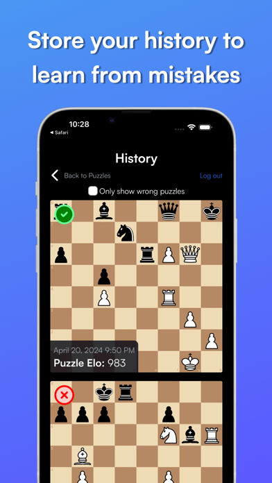 Chess Puzzles Tactics Training screenshot 3