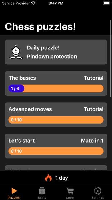 Chess puzzles! screenshot 1