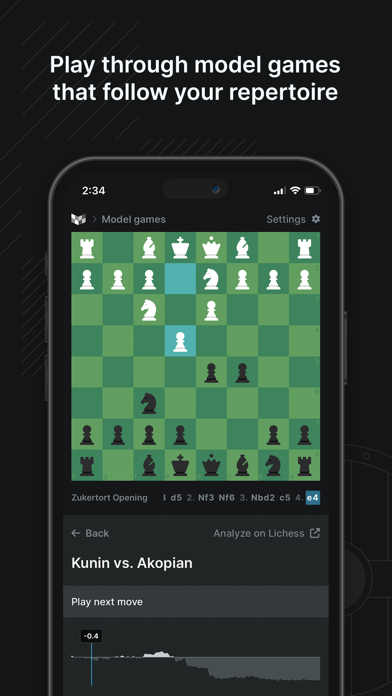 Chessbook - Master openings screenshot 2