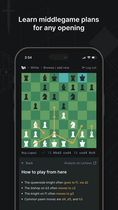 Chessbook - Master openings screenshot 1