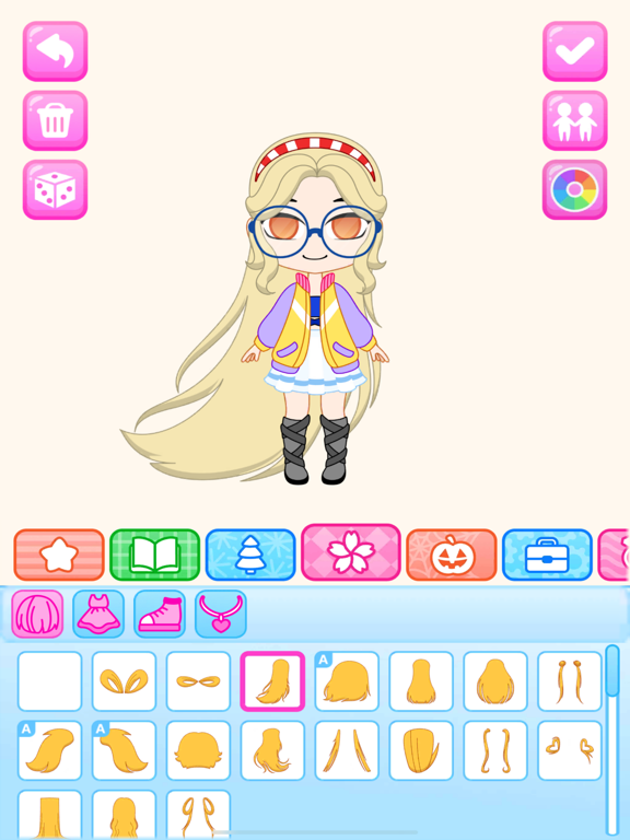 Chibi Dolls - Games for Girls screenshot 1