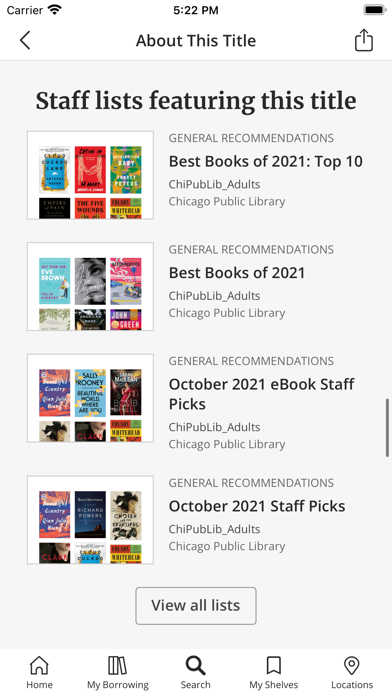 Chicago Public Library screenshot 4