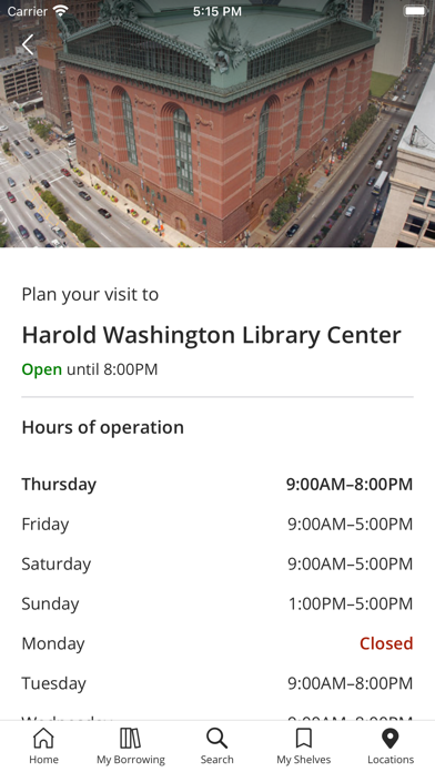 Chicago Public Library screenshot 2