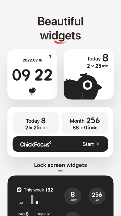 ChickFocus: Pomodoro Timer screenshot 1