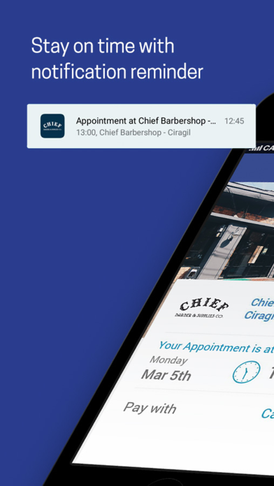 Chief Barbershop screenshot 2