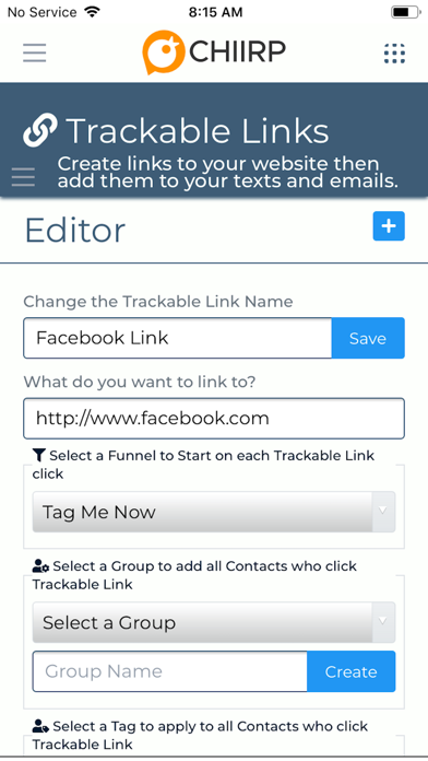 Chiirp Mobile screenshot 2