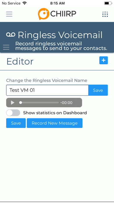Chiirp Mobile screenshot 1