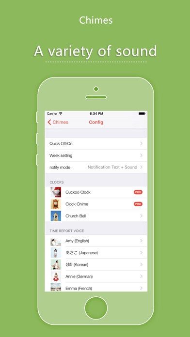 Chimes - clock chime screenshot 1