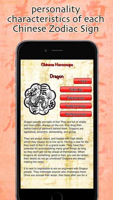 Chinese Horoscope daily weekly screenshot 2