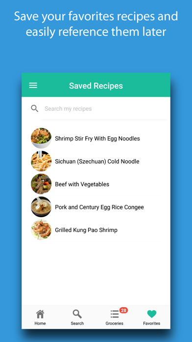 Chinese Recipes & Meals screenshot 1