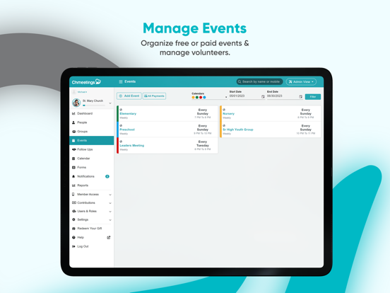 ChMeetings screenshot 3