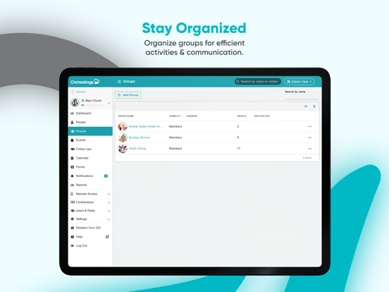 ChMeetings screenshot 1
